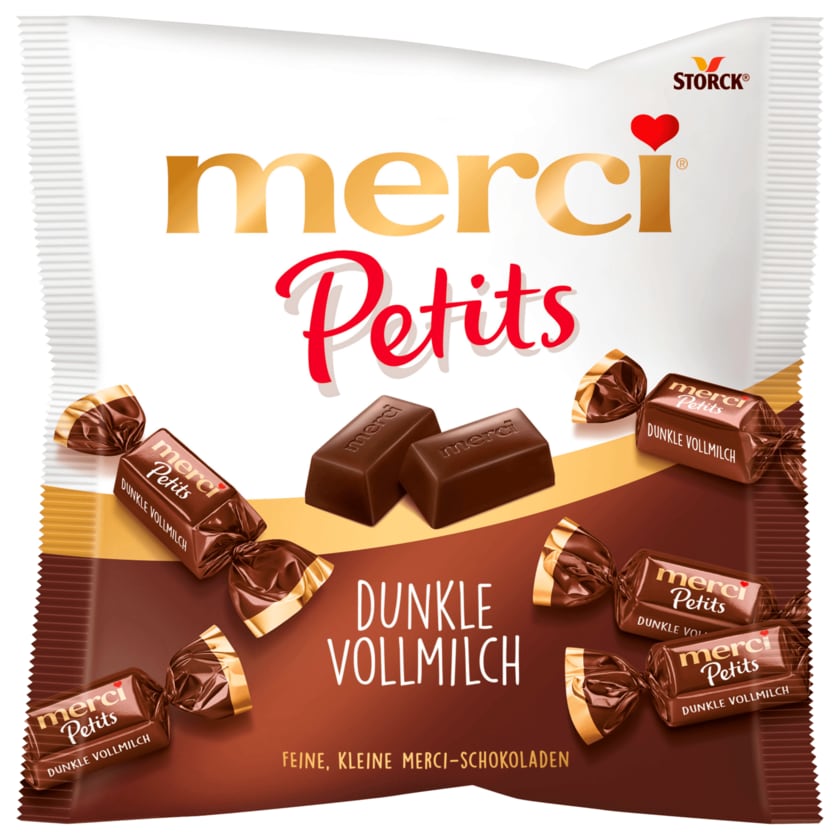 Merci Petits Dunkle Vollmilch 125g